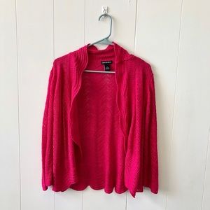 Pink Knit Cardigan